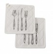 Topflappen Creme Weiss Cuccina Aquanova 1 Paar