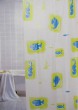 Duschvorhang Fische Vinyl 180x180 m. Ringen