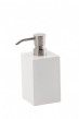 Seifenspender Wei�  Edelstahl Taco Aquanova