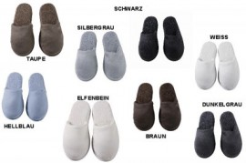 Hausschuhe Slipper Aquanova Luna S-XXL verschiedene Farben