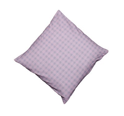 Hometex Kissenh&uuml;lle Landhausambiente Karo Rosa 40x40